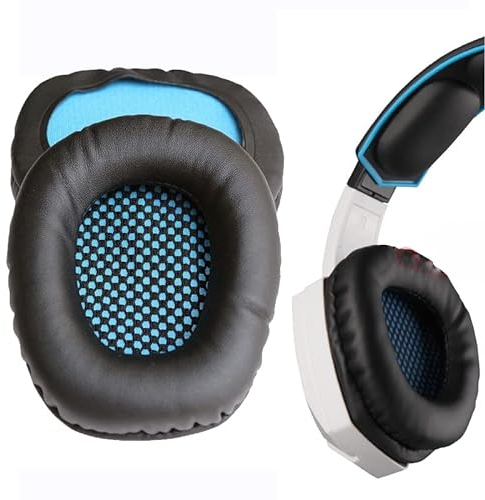 V-MOTA Ohrpolster kompatibel mit Sades SA-902,SA-903,SA-906,SA-920 SA-807 SA-810,SA-820, Spirit Wolf 7.1 Surround Stereo Sound Kopfhörer, Ersatzkissen Ersatzteil (1 Paar)