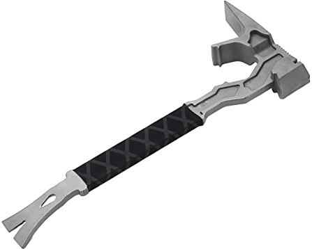 Strumento di Demolizione Multifunzionale Martello Estrattore per Chiodi Scalpello Barra di Leva Acciaio Al Manganese Multiuso per Fare Leva Scalpello Bussare Installazione Argento