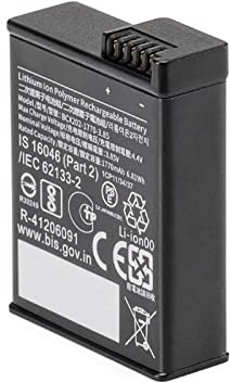 Original Osmo Action 5 Pro Extreme Akku 1770 mAh Batterie Schwarz für DJI Osmo Action 4/Osmo Action 3/Osmo Action 5 Pro