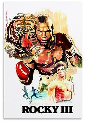 KHAMEO Rocky HD Poster (1) Leinwand-Poster, dekoratives Gemälde, Leinwand-Wandposter und Kunstdruck, modernes Familienschlafzimmer-Dekor-Poster, 20 x 30 cm