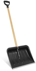 Schneeschieber Schneeschaufel Schneeräumer Kunststoff/Blechschiene 50 cm