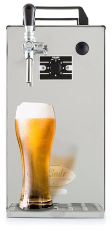 Grifo con refrigeración, enfriador continuo para cerveza, contacto 40/K de Lindr, dispensador de cerveza refrigerado, potente grifo de cerveza, 1 línea, 50 litros/h, Green Line
