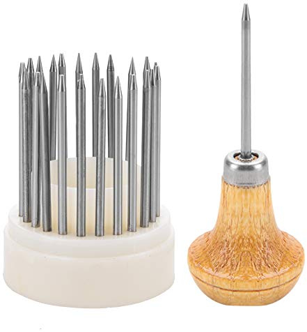Jewellery Making Tools, Cast Iron Stainless Steel Plastic Beading Grain Tool Stone Setting Tool with Accessories for Jewelry Making Crafting
