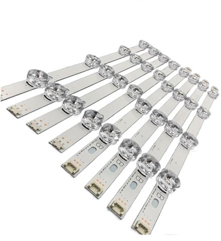 HASGTFM TV Rétro-éclairage Barres de Bandes LED Kit Lampes Bandes FIT for LG 42LF5610 42LF560V A B 42LB5610-ZC 42LF5610-ZF Remplacement de la Marque 42 Pouces