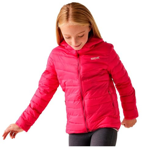 Regatta Veste à capuche Hillpack III pour enfants avec isolation en duvet synthétique recyclé de qualité supérieure, parfaite pour la marche, les activités de plein air et une utilisation quotidienne