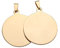 2St leere Haustier-ID-Tags Welpenspielzeug individuelles Hundehalsband Katzenfutter Katzenspielzeug dog cards Hundemarke leere Haustiermarken leere Erkennungsmarken Golden HAPINARY