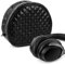Geekria NOVA - Custodia per cuffie compatibile con cuffie Beats Studio Pro/3, Solo Pro/4 e altri, custodia protettiva di ricambio da viaggio con vano per cavi (nero)