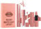 3PCS Lipstick Set - Matte Lip Stick Liquid Lip Stick Lip Liner - Lipstick Long Lasting Coral Nude Lip Gloss Liner All in One - Waterproof Non-stick Cup Makeup Lip Set for Women