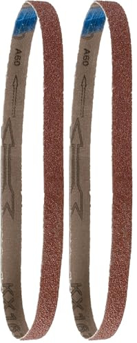 RYOBI - Blister de 3 bandes grain 60/80 / 120 pour lime R18PF - RAKPFB03 (Lot de 2)