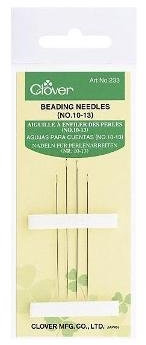 Clover Beading Hand Needles-Size 10/13 4/Pkg