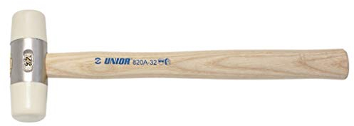 Unior 820A Schonhammer mit Holzstiel mit auswechselbaren Aufsätzen, FI