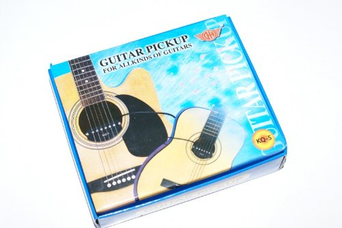 Universal Guitar Pickup Gitarren Tonabnehmer Westerngitarre Klinkenanschluss