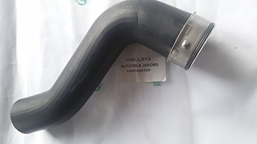 BUGIAD 87603 Ladeluftschlauch Kompatibel mit VW Golf 6 5K1 1K0145832F | Kompatibel mit: VW EOS, GOLF PLUS V, GOLF V, GOLF V Variant, GOLF VI, GOLF VI Cabriolet, GOLF VI Variant, JETTA III, JETTA IV