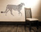 Wandtattoo No.UL199 Gepard Tiere Raubkatzen Leopard Afrika Wild, Farbe:Braun;Größe:60cm x 106cm