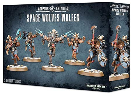 GAMES WORKSHOP 99120101140 Space Wolves Wulfen Plastic Kit