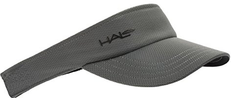 Halo Headband S Damen-Sportvisier, Grau