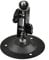 Round Base Wall Mount and Flexible Bracket for CCTV Camcorder