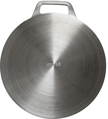IMUSA USA Aluminium Round Buddare, Single, Silber