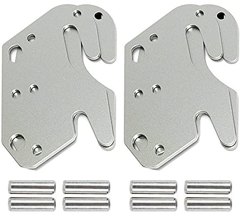 Goodgoods Universal-Klauenhaken aus Holz, Bettgeländer, robuste Haken, Teller, Bettkrallen, 4er-Set