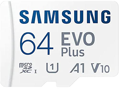 Digi Wipe 64GB Evo Plus Micro-SD Memory Card for Amazon Fire Tablets + Digi Wipe Cleaning Cloth