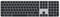 Apple Magic Keyboard mit Touch ID und Ziffernblock: Bluetooth, wiederaufladbar. Kompatibel mit Mac Computern mit Apple Chip; Portugiesisch, Schwarze Tasten