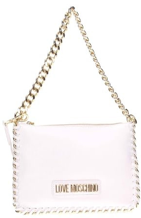 Love Moschino Damen Jc4245pp0gkq110b Schultertasche, Weiß