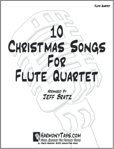 10 Christmas Songs For Flute Quartet