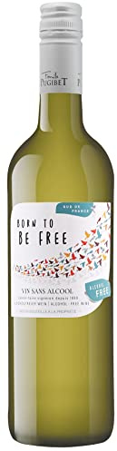 Born to be Free - Alkoholfreier Weißwein aus Frankreich - Chardonnay ohne Alkohol 0,0% vol. 0,75l