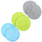 DFsucces Microfibre Floor Mop - 6 Pcs Heavy Duty Wet Dry Cleaning Pad Set With Floating Pads for Hardwood Laminate Floors