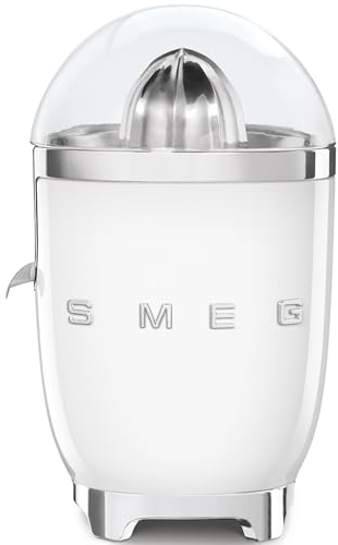 Smeg CJF11BLUK Citrus Juicer, Aluminium, 70 W, Black