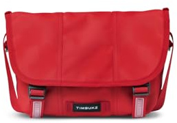 Timbuk2 Klassische Kuriertasche, Feuerrot, Größe XS