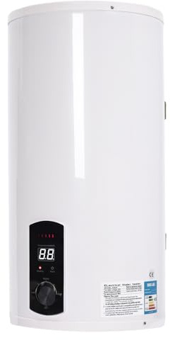 Elektrospeicher Warmwasserspeicher Boiler Smart Control wandhängender Boiler Innentank: 50 Liter Elektronischer Durchlauferhitzer Digitalanzeige für Bad Küche 2KW 220V (80 L)