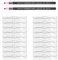 100 Stück Augenbrauen-Lineal mit 1 Schachtel Augenbrauenstift, Microblading Augenbrauen Aufkleber Transluzente, Einweg Augenbrauenlineal Schablonen, Positioniert Augenbraue Sticker