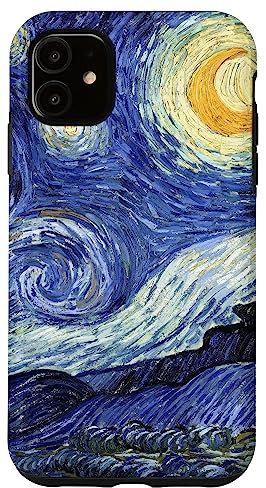 Van Gogh Sternennacht moderne Kunst Ölgemälde Handy-Schutzhülle Hülle für iPhone 11