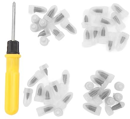 Zohisin high strength heat resistant 15 0×9 0×3 40 pcs vacuum tire repair nails kit tyre repair rubber screws for motorcycles trucks buses agricultural vehicle high strength car