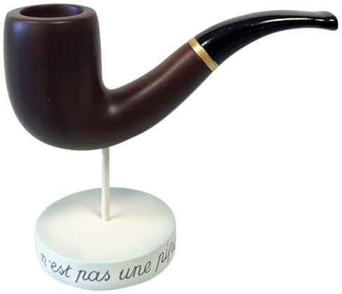 Skulptur - Ceci n'est pas une pipe - nach einem Motiv von Rene Magritte #08