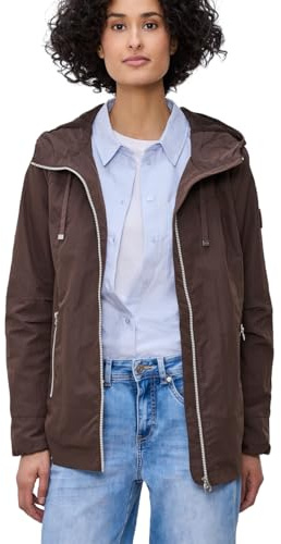 Street One Jacke mit Kapuze und Zipper mahogany brown 46