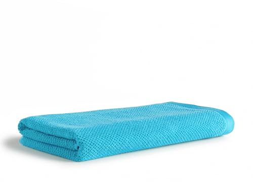 Möve Bliss Strandtuch 80 x 180 cm aus 100% Baumwolle, Turquoise