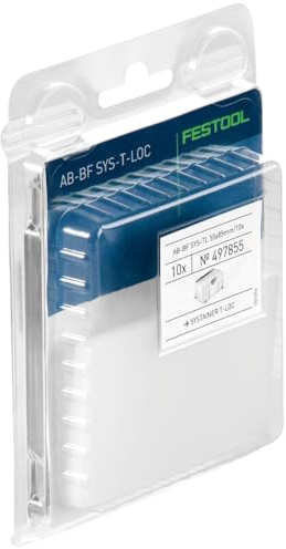 Festool 497855 Systainer SYS TL with Protective Cover for Labels 55x85 mm, White