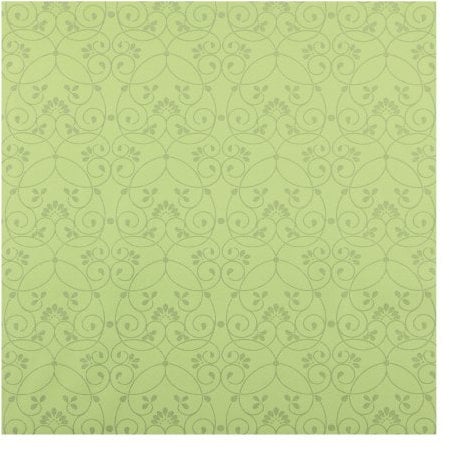 York Wallcoverings Friends Forever JE3555 Glitter Scroll Pre-Pasted Wallpaper, Lime Green