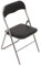 HAEST - Klappstühle 6er Set, Klappstuhl gepolstert mit Metallrahmen & Kunstleder, platzsparend, bis 150 kg belastbar, Ideal als Küchenstühle & Gartenstühle, Silber-Schwarz