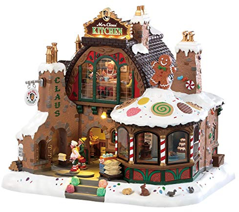 Lemax 85314-UK Santa's Wonderland Sights & Sounds: Mrs. Claus Kitchen
