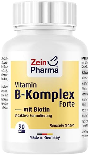 ZeinPharma Vitamin B Komplex + Biotin Forte Kapseln, 90 St. Kapseln
