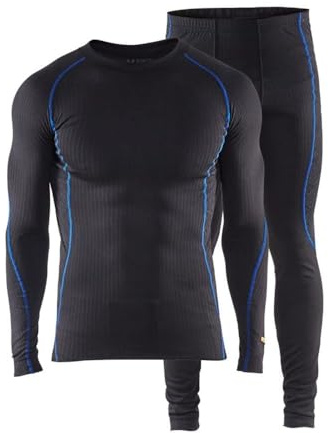 Blaklader 68101707 ZIELSICHERES SET LICHT, schwarz/kornblumenblau, grootte 4XL