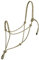 Weaver Leather Silvertip Big Sky Seilhalfter, Hellbraun/Schwarz, Größe L