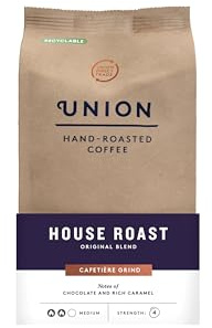 Union Hand Roasted Coffee - Medium Roast Ground Coffee Beans, 200g