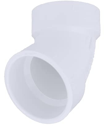 CHARLOTTE PIPE 1 1/2 DWV 1/6 Bend HUB X HUB DWV (Drain, Waste and Vent) (1 Unit Piece)