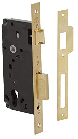 Cisa 1.5 C110.50.0 – C. Bois 50 mm Loquet + levier laiton s/c