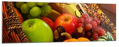 ARTTOR Bilder auf Glas 160x50cm Wandbild Glasdruck Küche - 0406