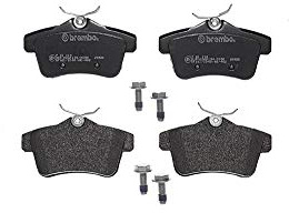 BREMBO P 61 114 Bremsbeläge | Kompatibel mit: CITROËN C4 II, DS4, DS5, DS 4 / 4 CROSSBACK, 5, PEUGEOT 3008 Großraumlimousine, 308 CC, 5008, 508 I, 508 SW I